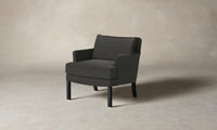 The Kaye Chair - Performance Velvet Slate