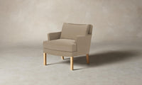 The Kaye Chair - Performance Velvet Taupe