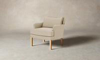 The Kaye Chair - Performance Woven Chenille Desert