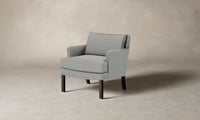 The Kaye Chair - Performance Woven Chenille Rain