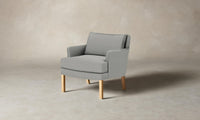 The Kaye Chair - Performance Woven Chenille Rain