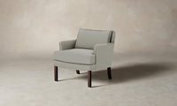 The Kaye Chair - Performance Woven Chenille Steel