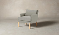 The Kaye Chair - Performance Woven Chenille Steel