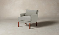 The Kaye Chair - Performance Woven Chenille Steel