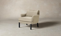 The Kaye Chair - Tuscan Leather Bisque