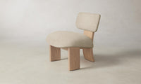 The Kenmare Chair - Belgian Linen Alder