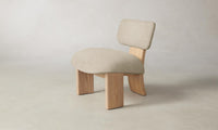 The Kenmare Chair - Belgian Linen Alder