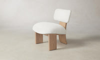 The Kenmare Chair - Belgian Linen Egret