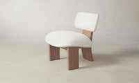 The Kenmare Chair - Belgian Linen Egret