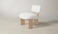 The Kenmare Chair - Belgian Linen Egret