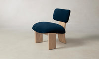 The Kenmare Chair - Mohair Admiral