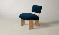 The Kenmare Chair - Mohair Admiral