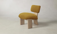 The Kenmare Chair - Mohair Amber