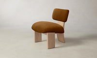 The Kenmare Chair - Mohair Brown Sugar