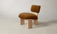 The Kenmare Chair - Mohair Brown Sugar