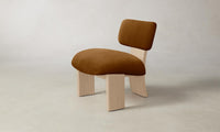 The Kenmare Chair - Mohair Brown Sugar