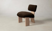 The Kenmare Chair - Mohair Chocolate