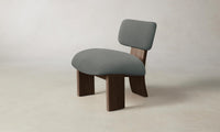 The Kenmare Chair - Mohair Fog