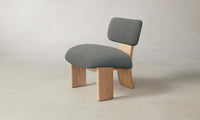 The Kenmare Chair - Mohair Fog