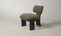 The Kenmare Chair - Mohair Moss