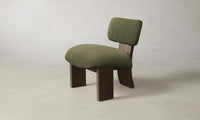 The Kenmare Chair - Mohair Moss