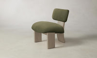 The Kenmare Chair - Mohair Moss