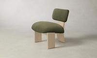 The Kenmare Chair - Mohair Moss