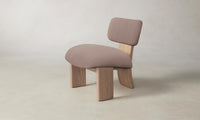 The Kenmare Chair - Mohair Peony