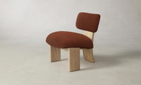 The Kenmare Chair - Mohair Spice