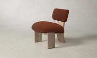 The Kenmare Chair - Mohair Spice