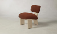 The Kenmare Chair - Mohair Spice