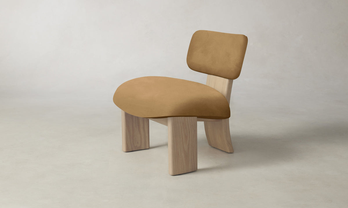 The Kenmare Chair - Nubuck Leather Rye