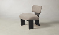 The Kenmare Chair - Nubuck Leather Fawn