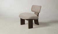 The Kenmare Chair - Nubuck Leather Fawn