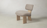 The Kenmare Chair - Nubuck Leather Fawn