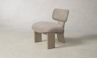 The Kenmare Chair - Nubuck Leather Fawn