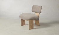 The Kenmare Chair - Nubuck Leather Fawn