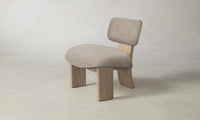 The Kenmare Chair - Nubuck Leather Fawn