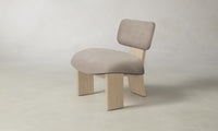 The Kenmare Chair - Nubuck Leather Fawn