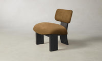 The Kenmare Chair - Nubuck Leather Saddle