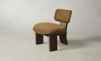 The Kenmare Chair - Nubuck Leather Saddle