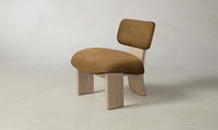 The Kenmare Chair - Nubuck Leather Saddle