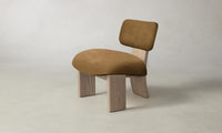 The Kenmare Chair - Nubuck Leather Saddle