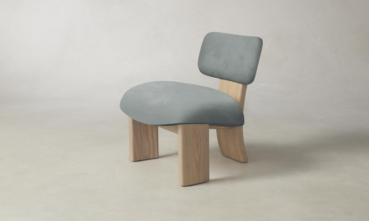 The Kenmare Chair - Nubuck Leather Tide