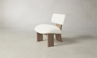 The Kenmare Chair - Performance Bouclé Polar