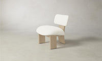 The Kenmare Chair - Performance Bouclé Polar