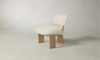 The Kenmare Chair - Performance Linen Weave Prairie