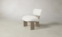 The Kenmare Chair - Performance Linen Weave Flour