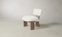 The Kenmare Chair - Performance Linen Weave Flour