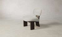 The Kenmare Chair - Performance Mélange Weave Flint